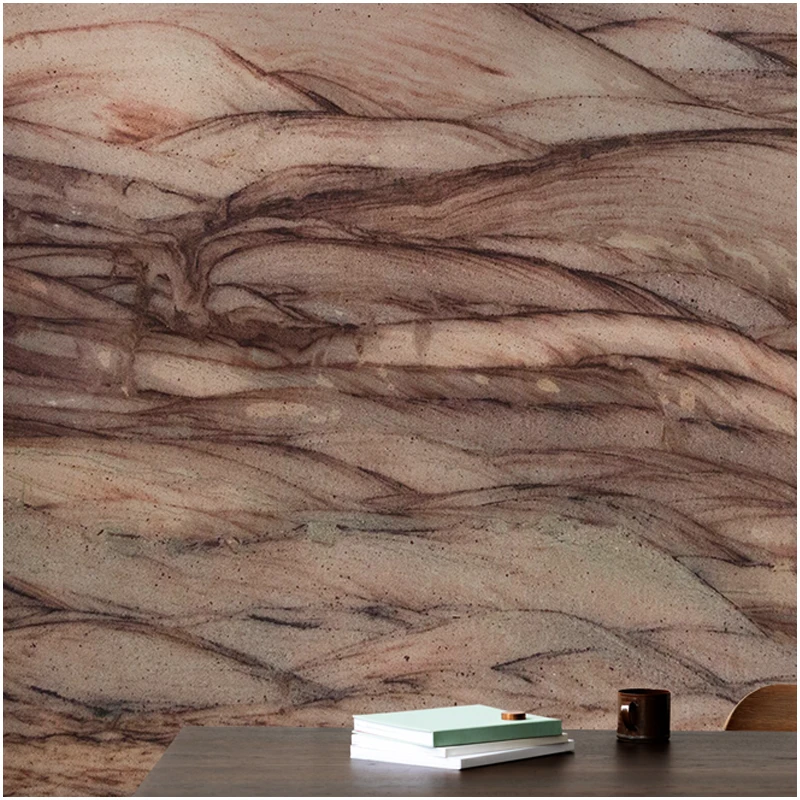 Red Colinas Quartzite 1 Red Colinas Quartzite Feature Wall Designs For Luxury Apartments