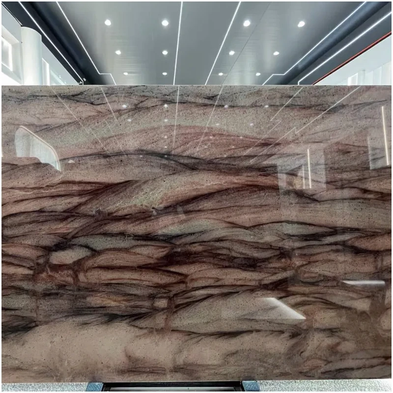 Red Colinas Quartzite 4 Red Colina Exotic Quartzite Slabs