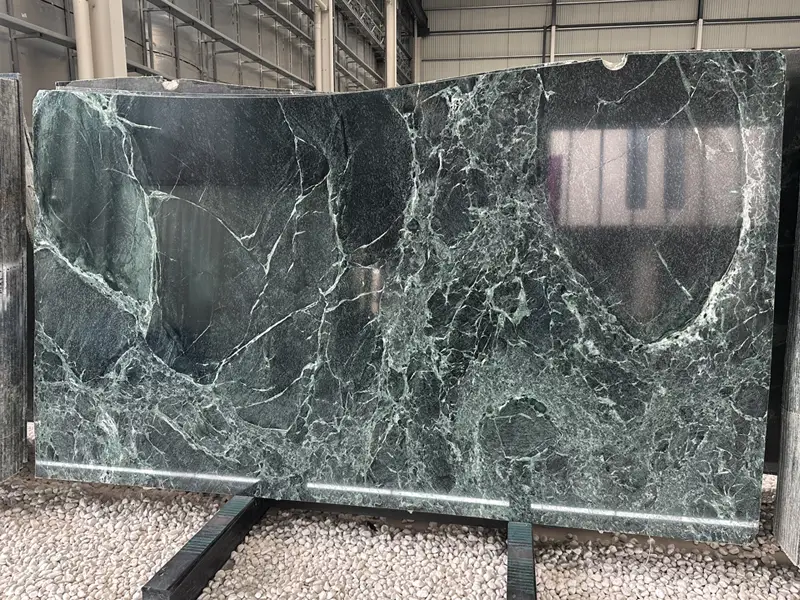 Green Marble 9 Verde Saint Denis Marble 18mm Slabs