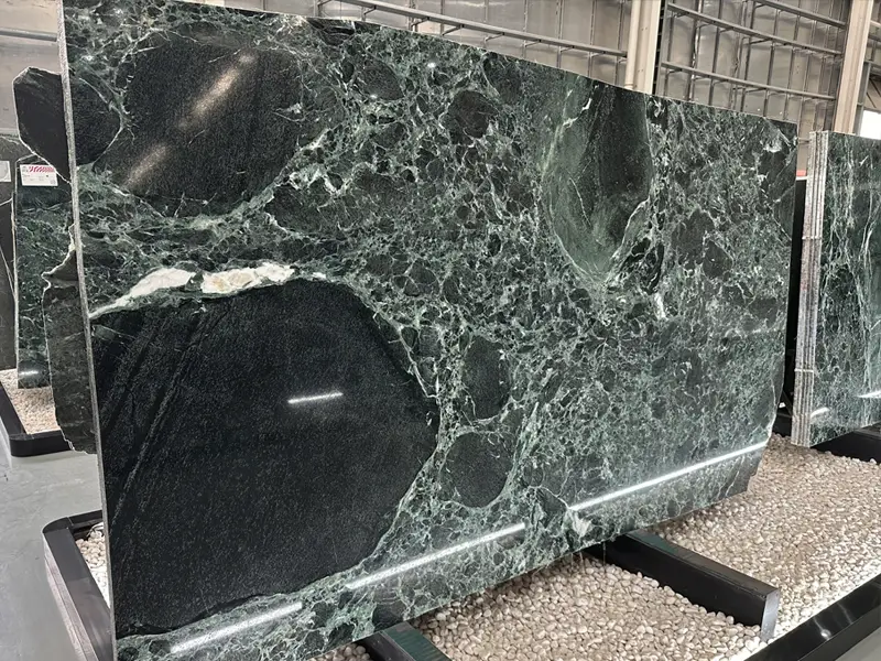 Green Marble 10 Verde Saint Denis Marble Polished Slabs