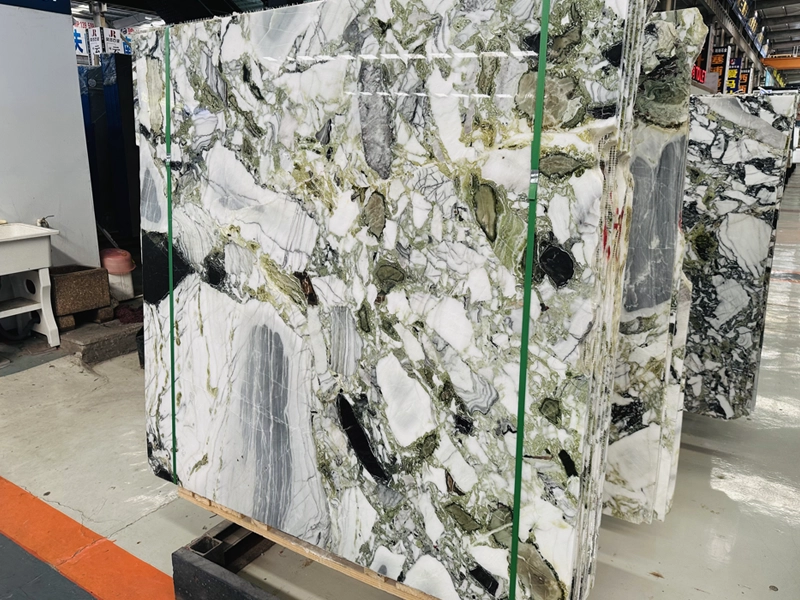 Green Marble 19 White Beauty Green Marble Slabs