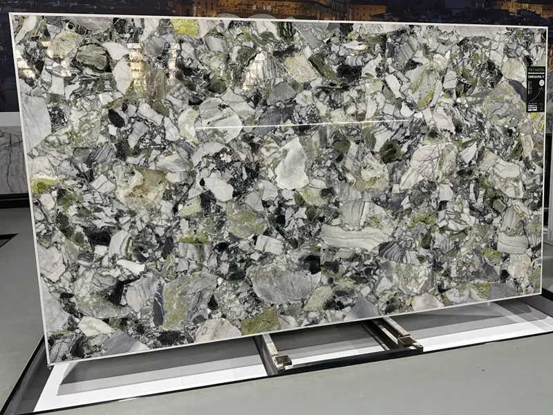 Green Marble 18 White Beauty Marble